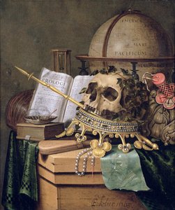 Vanitas, an Allegorical Still Life